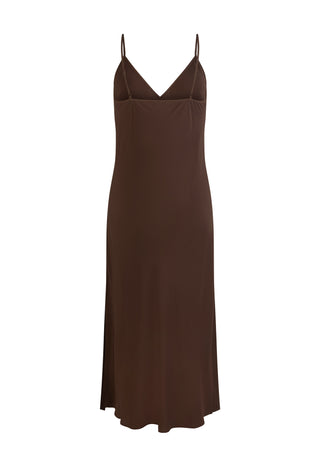 Damask Button Through Gown Dress