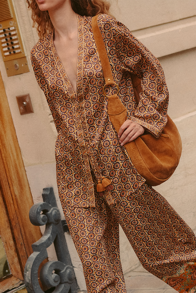 Sannah Tie Blouse